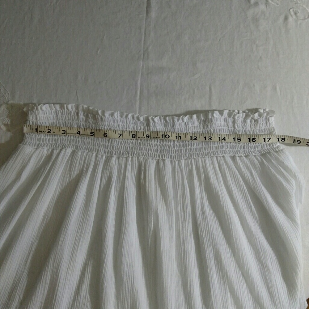 Faded Glory size XX L / 2x g - 20 white mini skirt - Picture 2 of 7